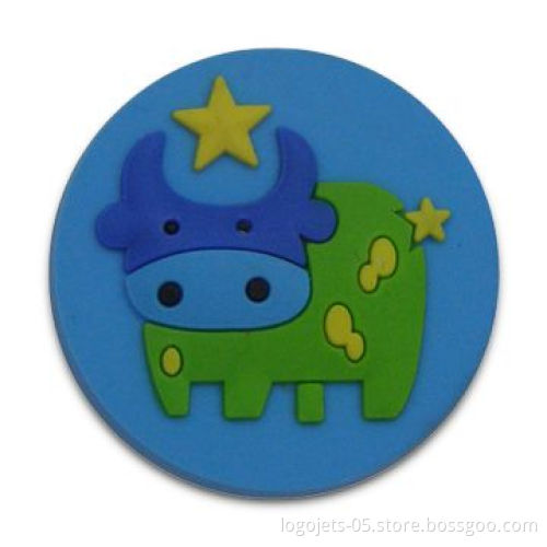 3D PVC Novelty Magnet, Available in Different Shapes